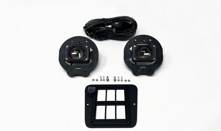 2019+ Cherokee Hybrid Dual Color Fog Lights - MFC Offroad