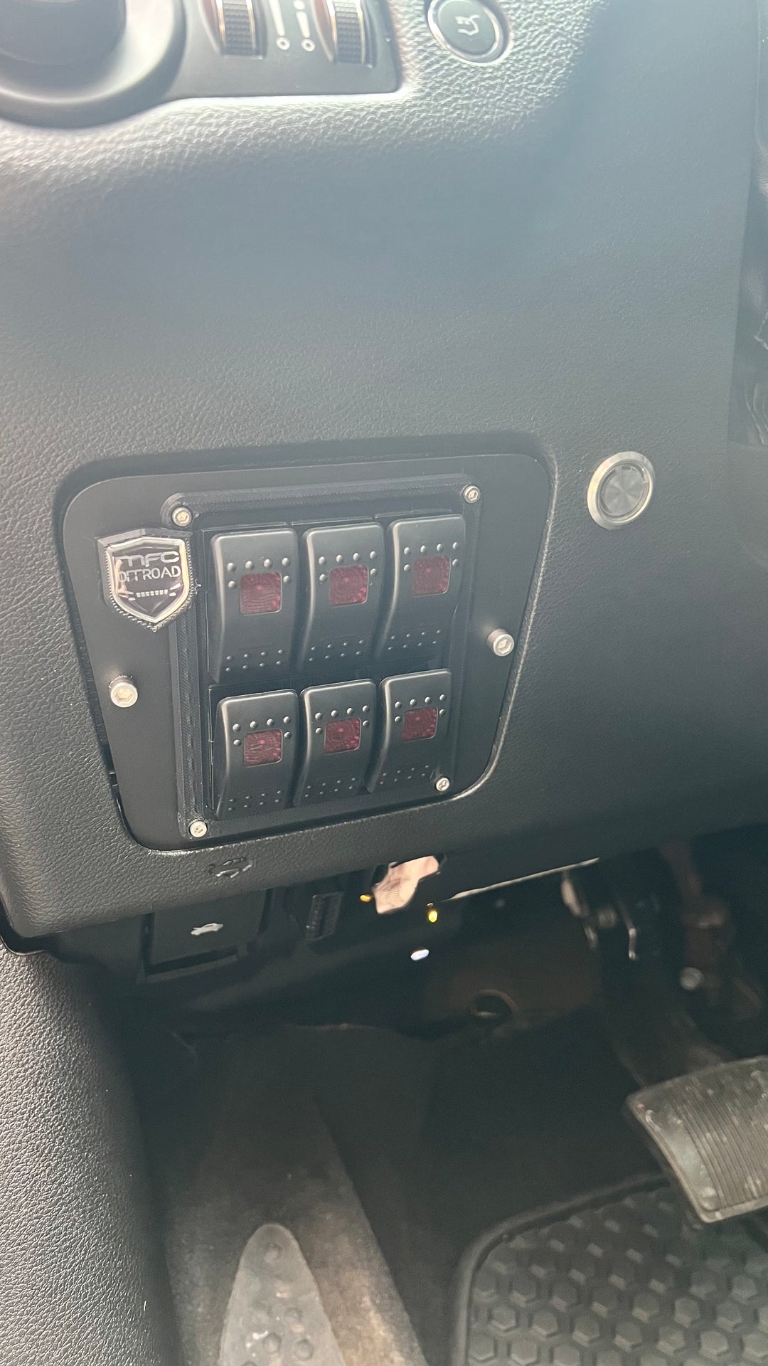 6 Switch Cubby Panel - MFC Offroad