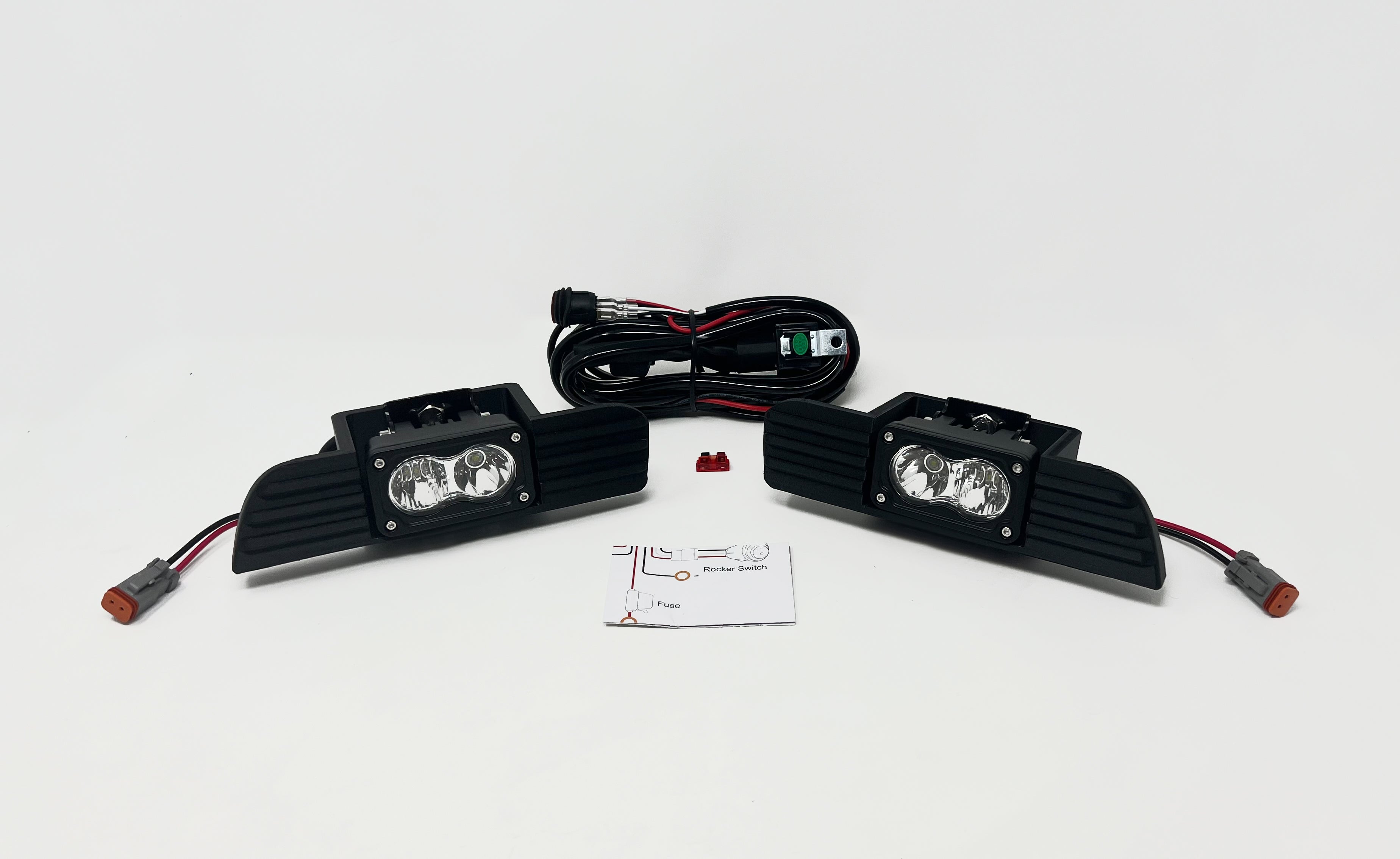 Transmotor2013 Pair Front Bumper Fog Lights For Chevy Suburban/Tahoe (2000-2006) - Clear Lens