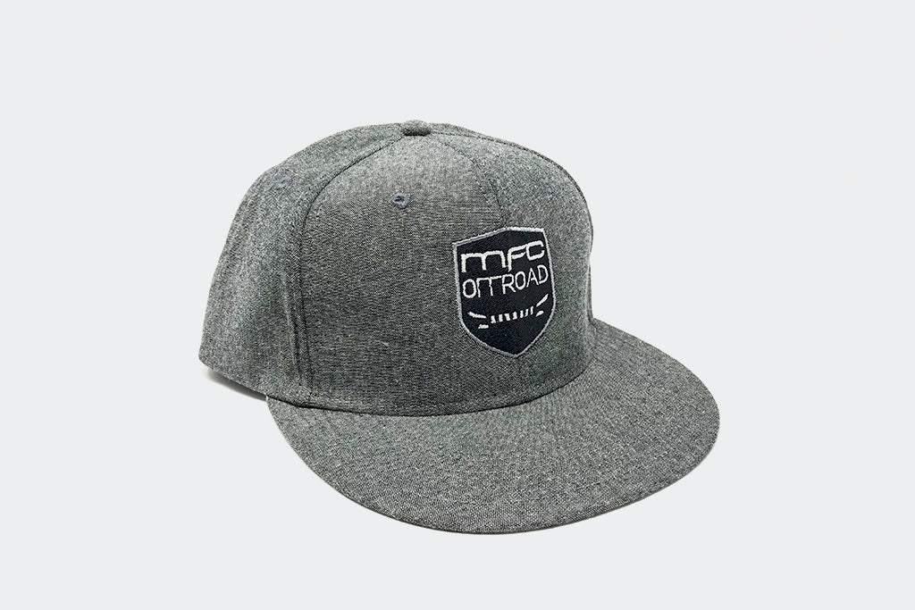 Snapback Hat – Charcoal
